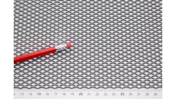 Medium Perforated Steel Stretched Metal Mesh Sheet (1000mm x 200mm)