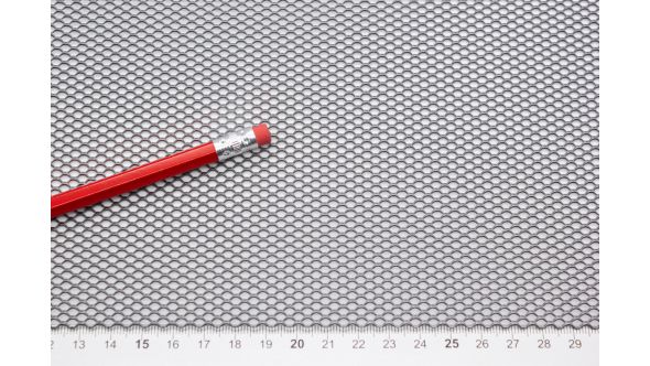 220 Sample - Small, Expanded Metal, Raised, Steel Mesh