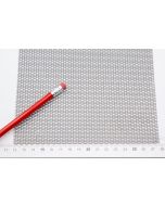 227S - Small, Expanded Metal, Raised, Stainless Steel Mesh
