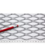 2073F - Large, Expanded Metal, Flattened, Steel Mesh