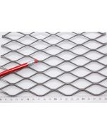 2093 - Large, Expanded Metal, Raised, Steel Mesh