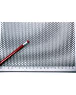 N7486F - Small, Expanded Metal, Flattened, Stainless Steel Mesh