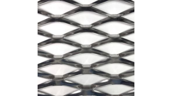 Chicago - Expanded Metal, Raised, Aluminium Mesh
