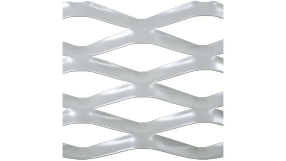 New York - Large, Expanded Metal, Raised, Aluminium Mesh