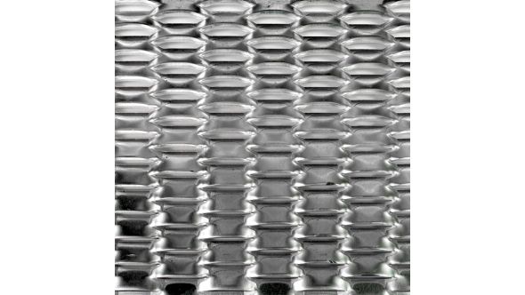 Paris - Large, Expanded Metal, Raised, Aluminium Mesh