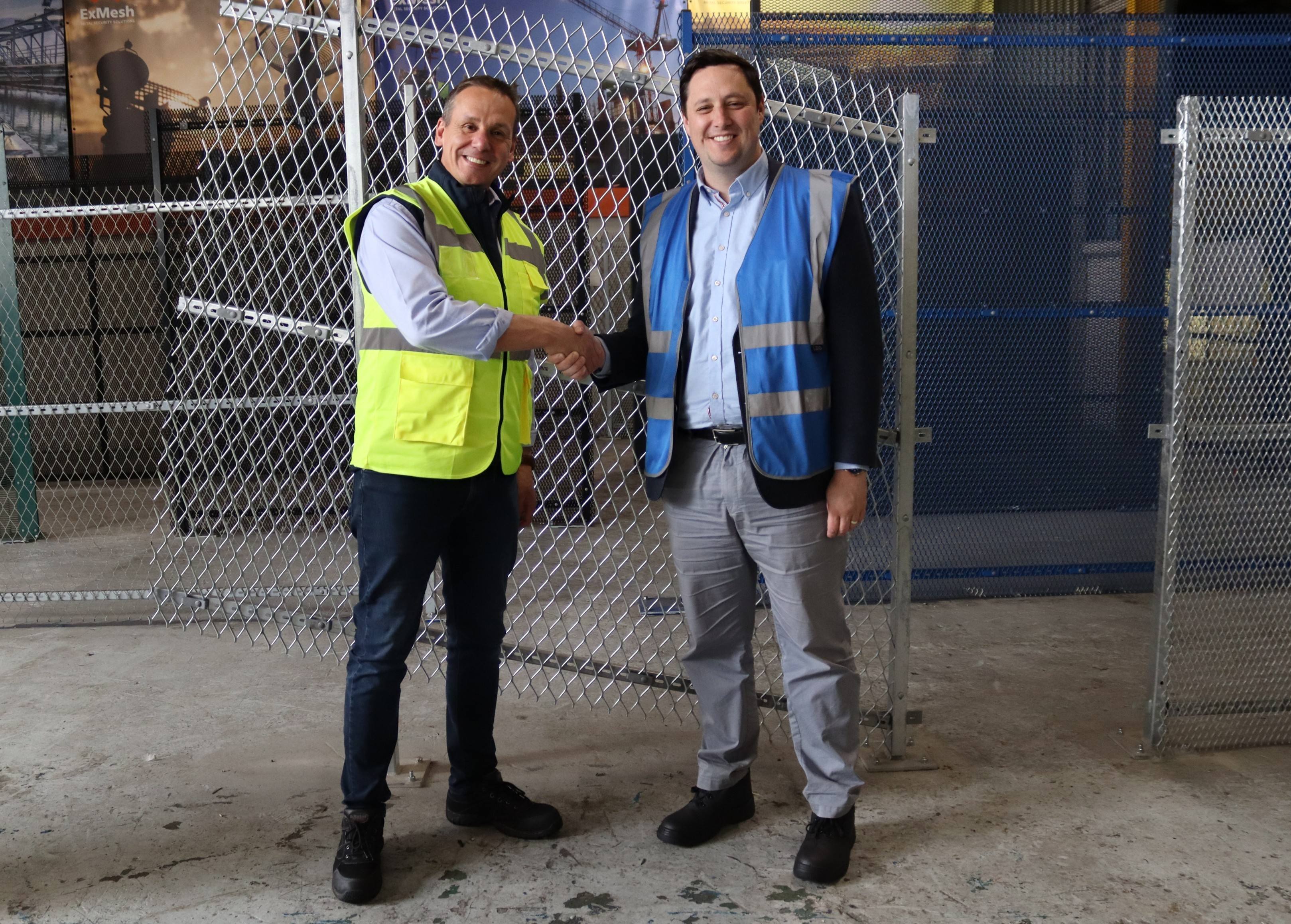 Great to Welcome Ben Houchen, Tees Valley Mayor, to The Expanded Metal Company