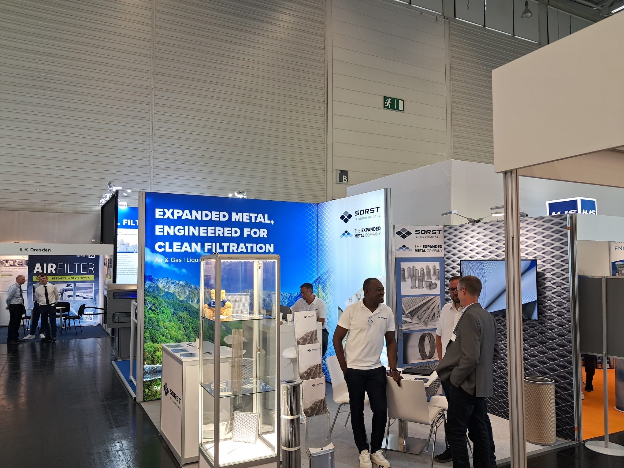 The Expanded Metal Company Exhibits at Filtech 2026