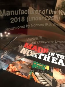 The Expanded Metal Company triumphs in Made in the North East Awards