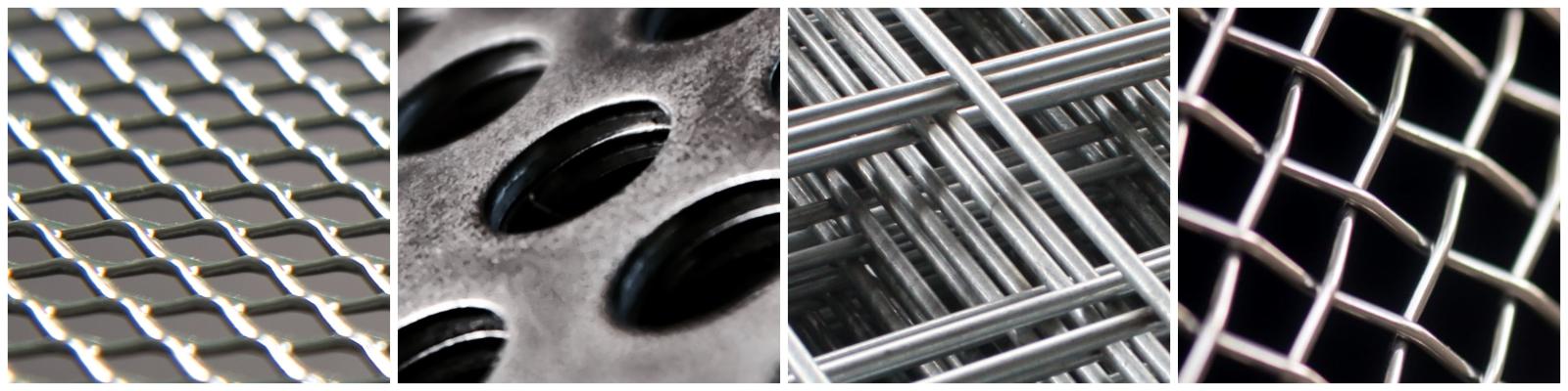 Expanded metal, perforated metal, welded wire and woven wire mesh – what’s the difference?