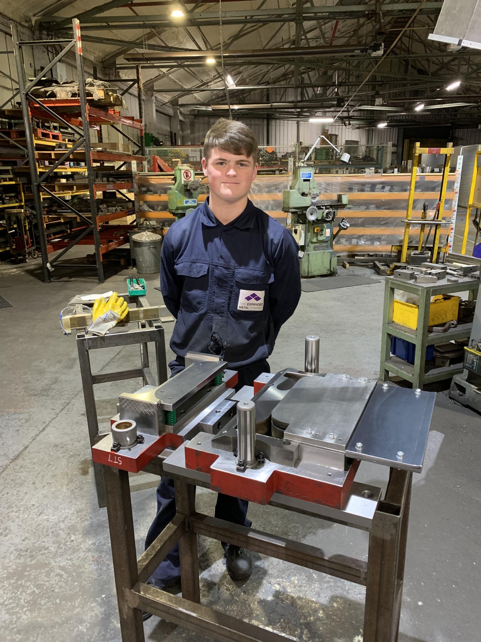 Tool room apprentice takes a step forward in product development