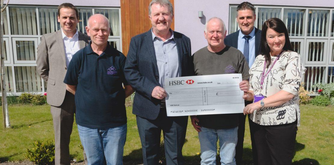 Workers donate £20,000 to local hospice