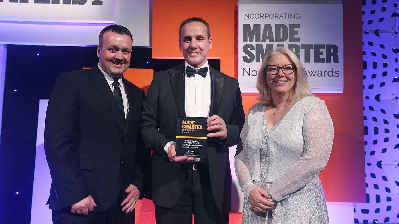 The Expanded Metal Company Wins Made Smarter Adoption Award at Insider’s Made in the North East 2024 Awards
